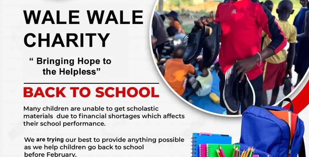 🌟 Go Back to School with Wale Wale Charity Organization 🌟 ~ Wale Wale ...
